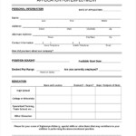 FREE 9 Sample Restaurant Application Forms In PDF MS Word